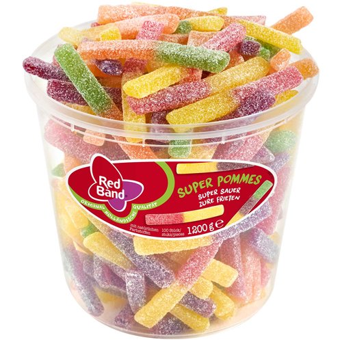 Red Band - Zure frieten - 100 stuks